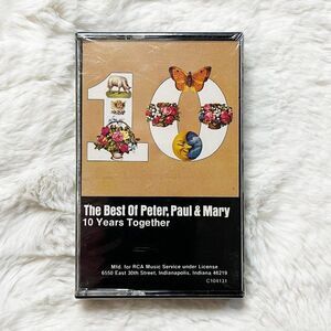 🔮 5/$25 Vintage The Best of Peter,‎ Paul & Mary Cassette NEW